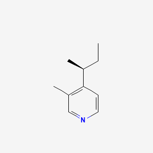 4-[(2S)-2-Butanyl]-3-methylpyridine