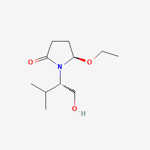 (R)-5-Ethoxy-1-((S)-1-hydroxy-3-methylbutan-2-yl)pyrrolidin-2-one