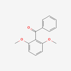 molecular formula C15H14O3 B5711580 (2,6-二甲氧基苯基)(苯基)甲苯酮 CAS No. 25855-75-8