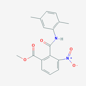 methyl 2-{[(2,5-dimethylphenyl)amino]carbonyl}-3-nitrobenzoate