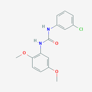 N-(3-chlorophenyl)-N'-(2,5-dimethoxyphenyl)urea