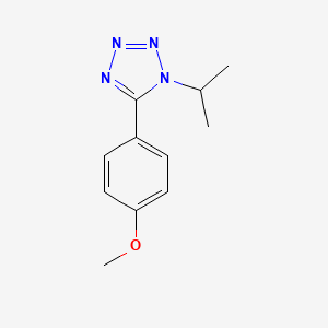1-isopropyl-5-(4-methoxyphenyl)-1H-tetrazole