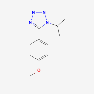 molecular formula C11H14N4O B5712079 1-isopropyl-5-(4-methoxyphenyl)-1H-tetrazole 