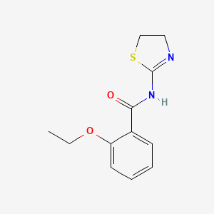 molecular formula C12H14N2O2S B5712137 N-(4,5-dihydro-1,3-thiazol-2-yl)-2-ethoxybenzamide CAS No. 540758-34-7