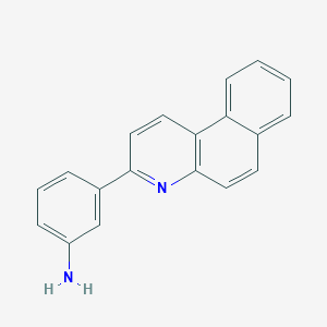 (3-benzo[f]quinolin-3-ylphenyl)amine