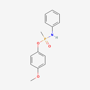 4-methoxyphenyl P-methyl-N-phenylphosphonamidoate