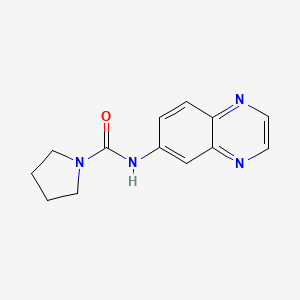 N-6-quinoxalinyl-1-pyrrolidinecarboxamide