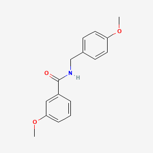 3-methoxy-N-(4-methoxybenzyl)benzamide