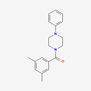 1-(3,5-dimethylbenzoyl)-4-phenylpiperazine