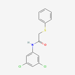 N-(3,5-dichlorophenyl)-2-(phenylthio)acetamide