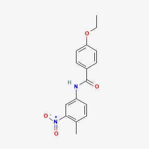 4-ethoxy-N-(4-methyl-3-nitrophenyl)benzamide