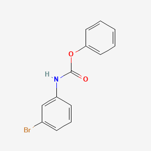molecular formula C13H10BrNO2 B5713014 phenyl (3-bromophenyl)carbamate CAS No. 86764-83-2