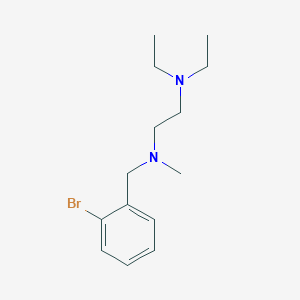 (2-bromobenzyl)[2-(diethylamino)ethyl]methylamine