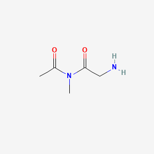 B571306 N-Acetyl-N-methylglycinamide CAS No. 115395-72-7