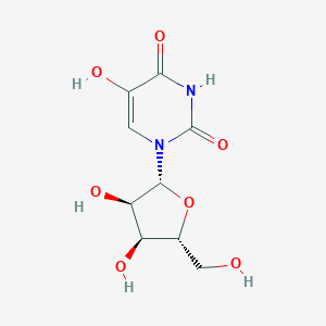 molecular formula C9H12N2O7 B057132 5-羟基尿苷 CAS No. 957-77-7
