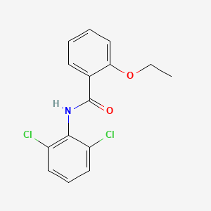 molecular formula C15H13Cl2NO2 B5713386 N-(2,6-dichlorophenyl)-2-ethoxybenzamide 