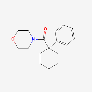 4-[(1-phenylcyclohexyl)carbonyl]morpholine