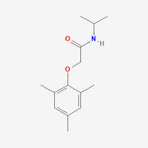 molecular formula C14H21NO2 B5713652 N-isopropyl-2-(mesityloxy)acetamide 