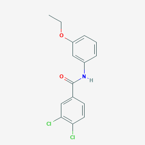 molecular formula C15H13Cl2NO2 B5714080 3,4-dichloro-N-(3-ethoxyphenyl)benzamide 