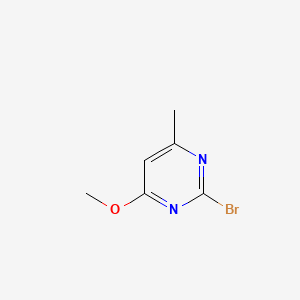 B571432 2-Bromo-4-methoxy-6-methylpyrimidine CAS No. 56545-10-9