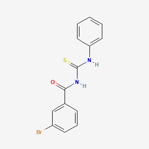 N-(anilinocarbonothioyl)-3-bromobenzamide