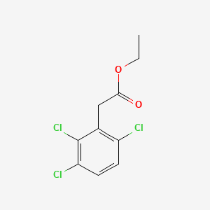 molecular formula C10H9Cl3O2 B571461 Ethyl 2-(2,3,6-trichlorophenyl)acetate CAS No. 1359827-62-5