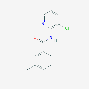 molecular formula C14H13ClN2O B5714643 N-(3-chloro-2-pyridinyl)-3,4-dimethylbenzamide 