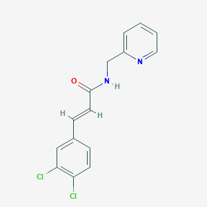 3-(3,4-dichlorophenyl)-N-(2-pyridinylmethyl)acrylamide