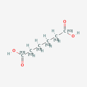 molecular formula C6H10O4 B571474 Acide adipique-13C6 CAS No. 942037-55-0