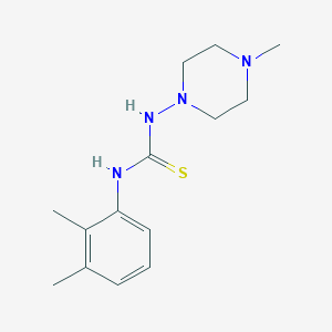 N-(2,3-dimethylphenyl)-N'-(4-methyl-1-piperazinyl)thiourea