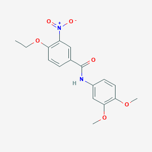 N-(3,4-dimethoxyphenyl)-4-ethoxy-3-nitrobenzamide