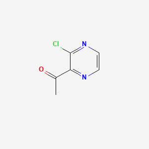 B571503 1-(3-Chloropyrazin-2-yl)ethanone CAS No. 121246-90-0