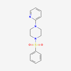 1-(phenylsulfonyl)-4-(2-pyridinyl)piperazine