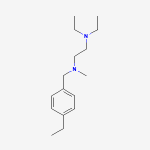 molecular formula C16H28N2 B5715191 N,N-diethyl-N'-(4-ethylbenzyl)-N'-methyl-1,2-ethanediamine 