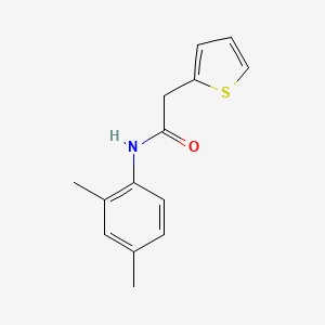 molecular formula C14H15NOS B5715207 N-(2,4-dimethylphenyl)-2-(2-thienyl)acetamide 