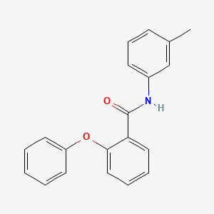 molecular formula C20H17NO2 B5715313 N-(3-methylphenyl)-2-phenoxybenzamide 