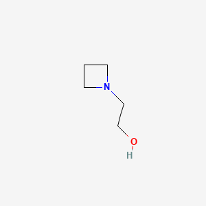 molecular formula C5H11NO B571535 2-(Azetidin-1-yl)ethanol CAS No. 67896-18-8