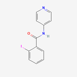 molecular formula C12H9IN2O B5715391 2-iodo-N-4-pyridinylbenzamide 