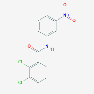 molecular formula C13H8Cl2N2O3 B5715768 2,3-dichloro-N-(3-nitrophenyl)benzamide CAS No. 6389-20-4