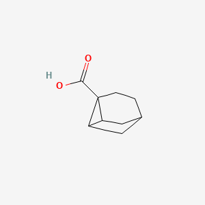 molecular formula C9H12O2 B571585 Tricyclo[3.2.1.0~2,7~]octane-2-carboxylic acid CAS No. 120264-11-1