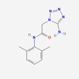 molecular formula C11H14N6O B5715881 2-(5-amino-1H-tetrazol-1-yl)-N-(2,6-dimethylphenyl)acetamide 