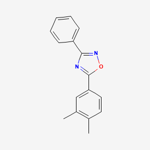 5-(3,4-dimethylphenyl)-3-phenyl-1,2,4-oxadiazole