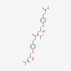 molecular formula C31H46N2O7 B571610 依斯莫洛尔二聚体 CAS No. 98903-89-0