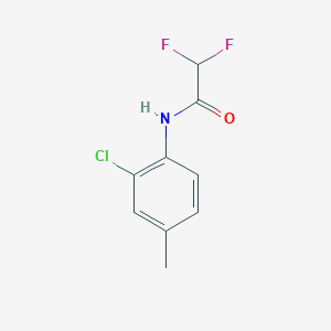 N-(2-chloro-4-methylphenyl)-2,2-difluoroacetamide