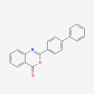 molecular formula C20H13NO2 B5716934 2-(4-biphenylyl)-4H-3,1-benzoxazin-4-one 