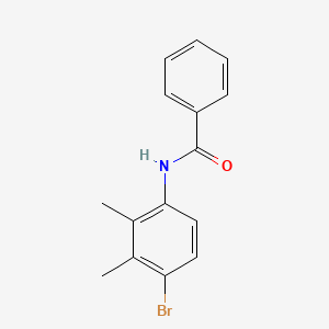 molecular formula C15H14BrNO B5717217 N-(4-bromo-2,3-dimethylphenyl)benzamide 