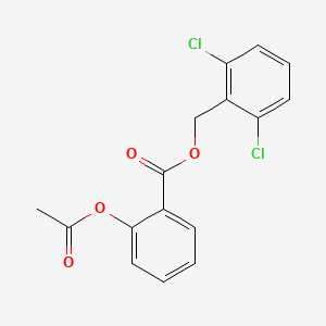 2,6-dichlorobenzyl 2-(acetyloxy)benzoate