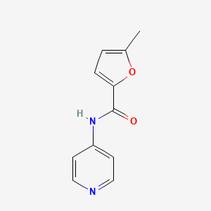 molecular formula C11H10N2O2 B5717275 5-methyl-N-4-pyridinyl-2-furamide 