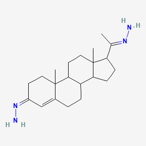 molecular formula C21H34N4 B5717342 pregn-4-ene-3,20-dione dihydrazone 
