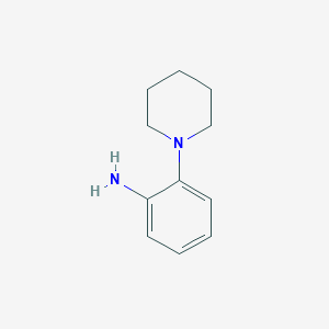 molecular formula C11H16N2 B057174 2-哌啶基苯胺 CAS No. 39643-31-7